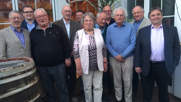 Mitgliederehrung 2017